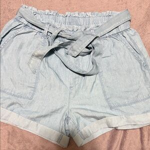 Aerie paperbag chambray High Waist Women's Shorts